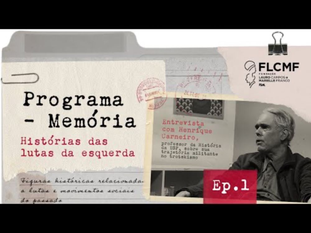 Programa Memória | Entrevista com Henrique Carneiro