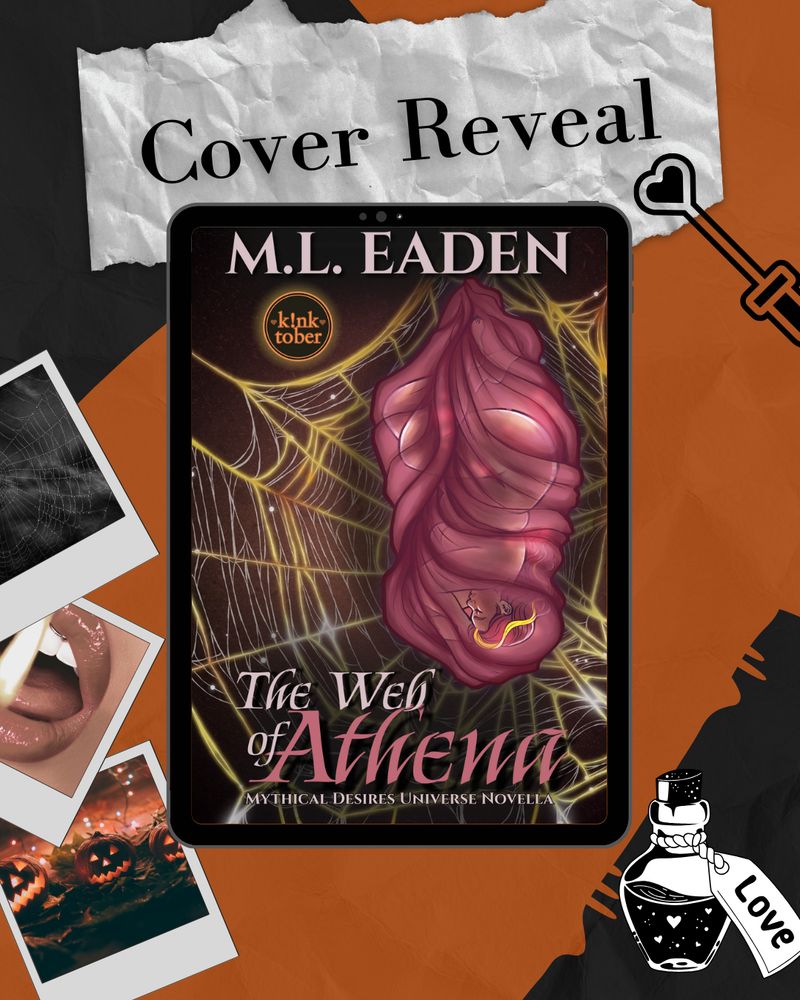 Cover reveal for The Web of Athena - M.L. Eaden