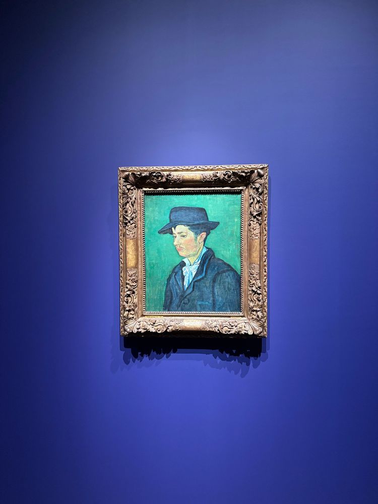 Portrait painting in the MFA’s new Van Gogh exhibition 