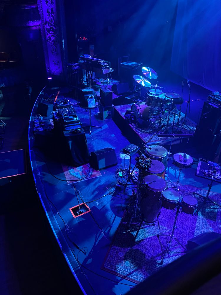 Picture of the Stage for BadBadNotGood at Thalia Hall