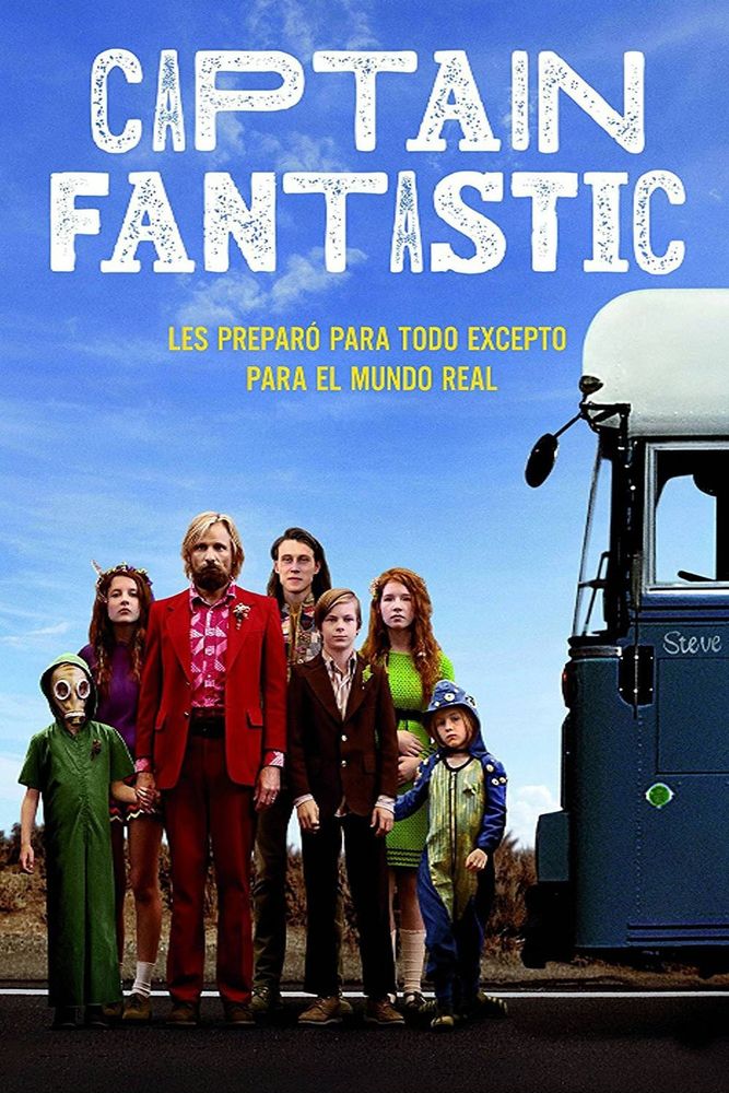 Póster de la película "Capitán Fantástico"