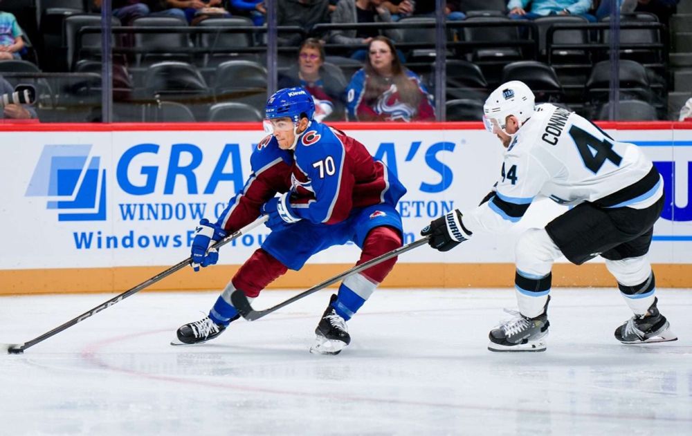 Avalanche suffer third straight loss in preseason