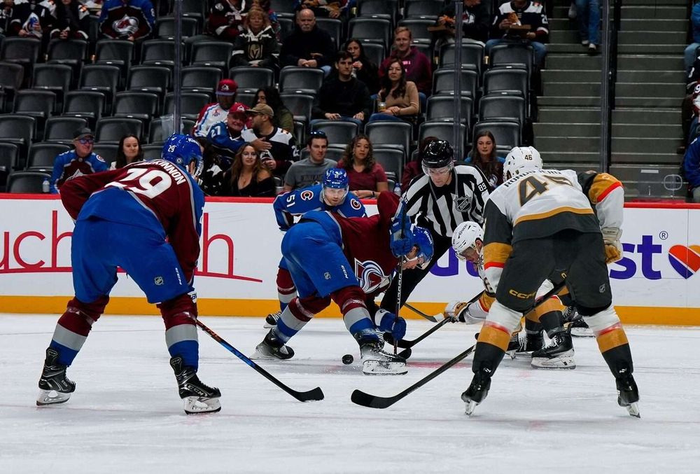 Avalanche remain winless after 6–1 loss to Golden Knights