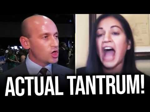 Stephen Miller’s Wife HUMILIATED LIVE... then FREAKS OUT