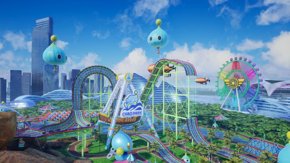 Chao Park, from Sonic Racing Crossworlds.