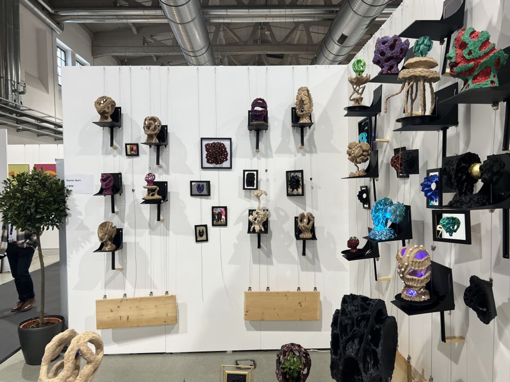 Frontal view on my exhibition space. 