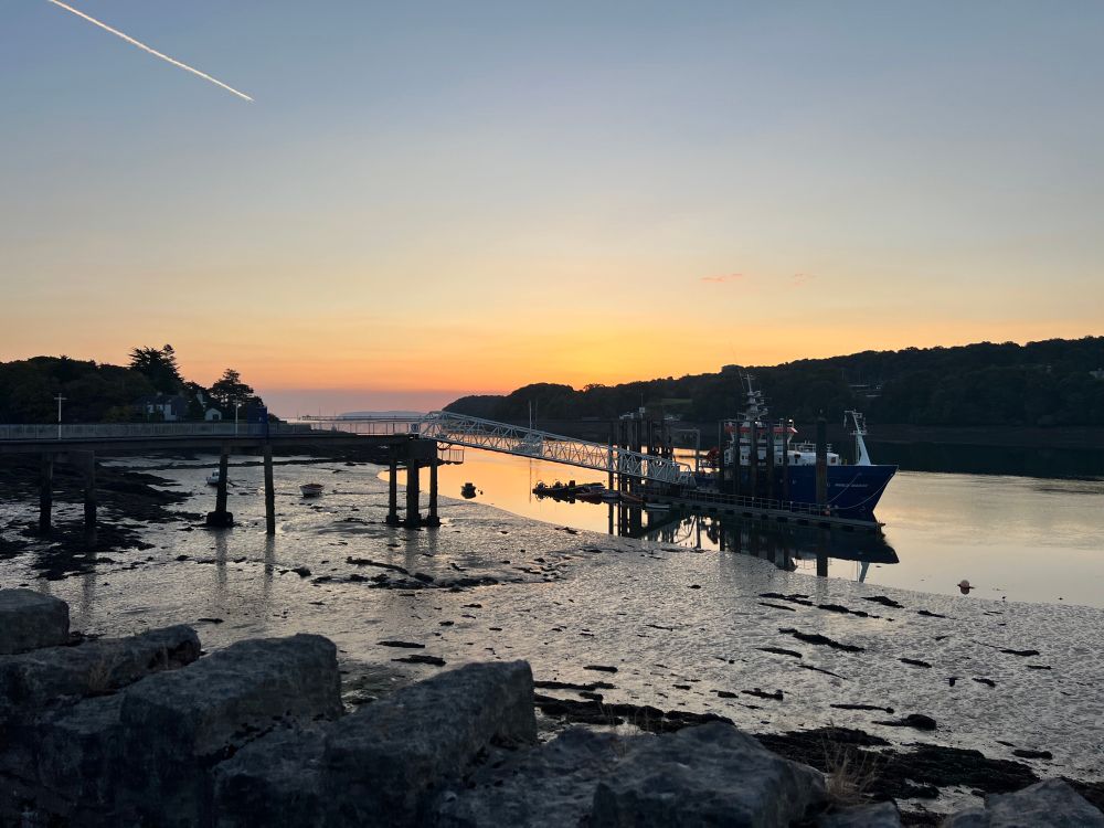 Llong Tywygog Madoc porthladd Borth