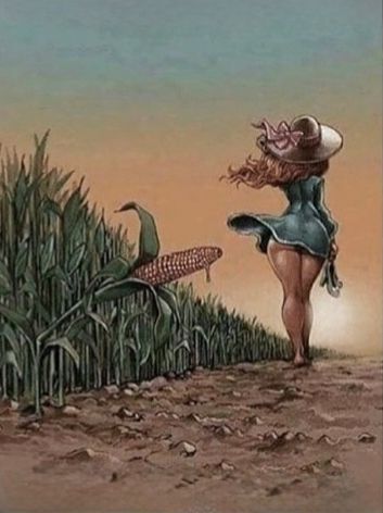"city girls buy vibrators, country girls make do" meme without the text