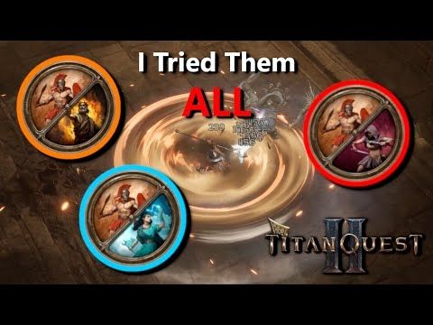 The STRONGEST Whirlwind Build in Titan Quest 2 | Warfare + Storm Mastery