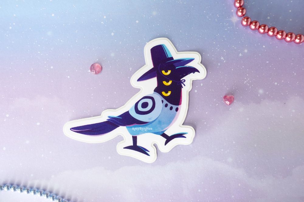 Sticker by AmySunHee of Sussie Bird from Kpop Demon Hunters 