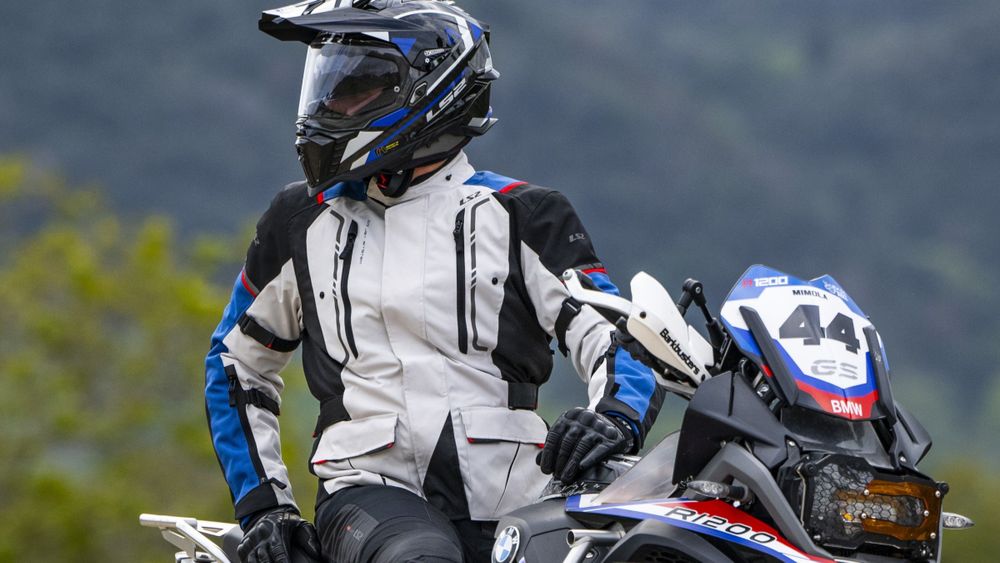 The new LS2 Narvik jacket is a versatile textile for motorcycle commuting, touring or adventures. Available in fits for both men and women, it's also wallet-friendly at £179.99...