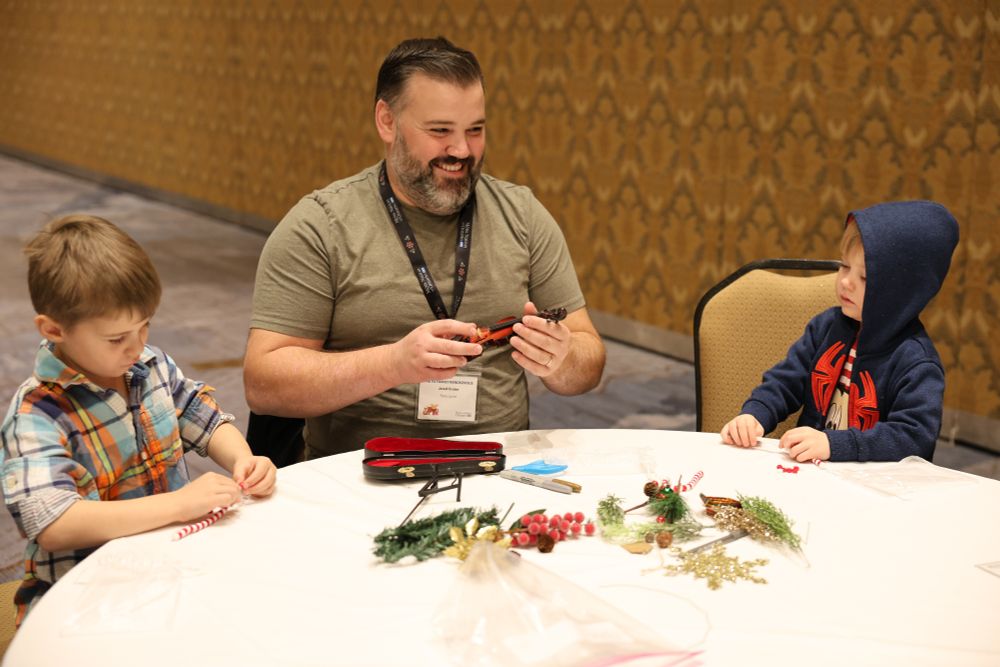 Families at the 2025 MNO Family Rendezvous at Deerhurst Resort in Huntsville. 