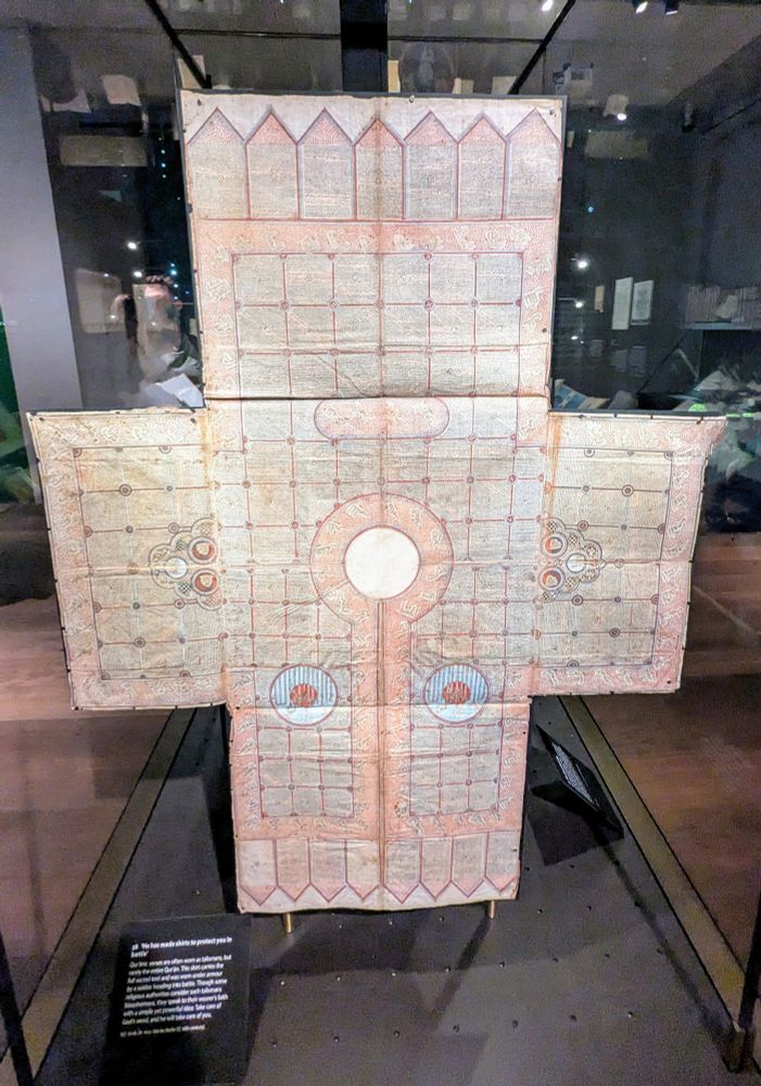 Shirt with Quran to protect wearer