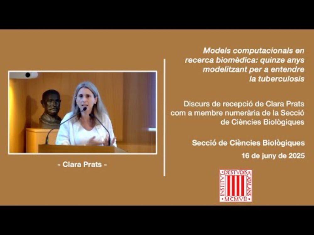 Discurs de recepció de Clara Prats com a membre numerària de la SECCB