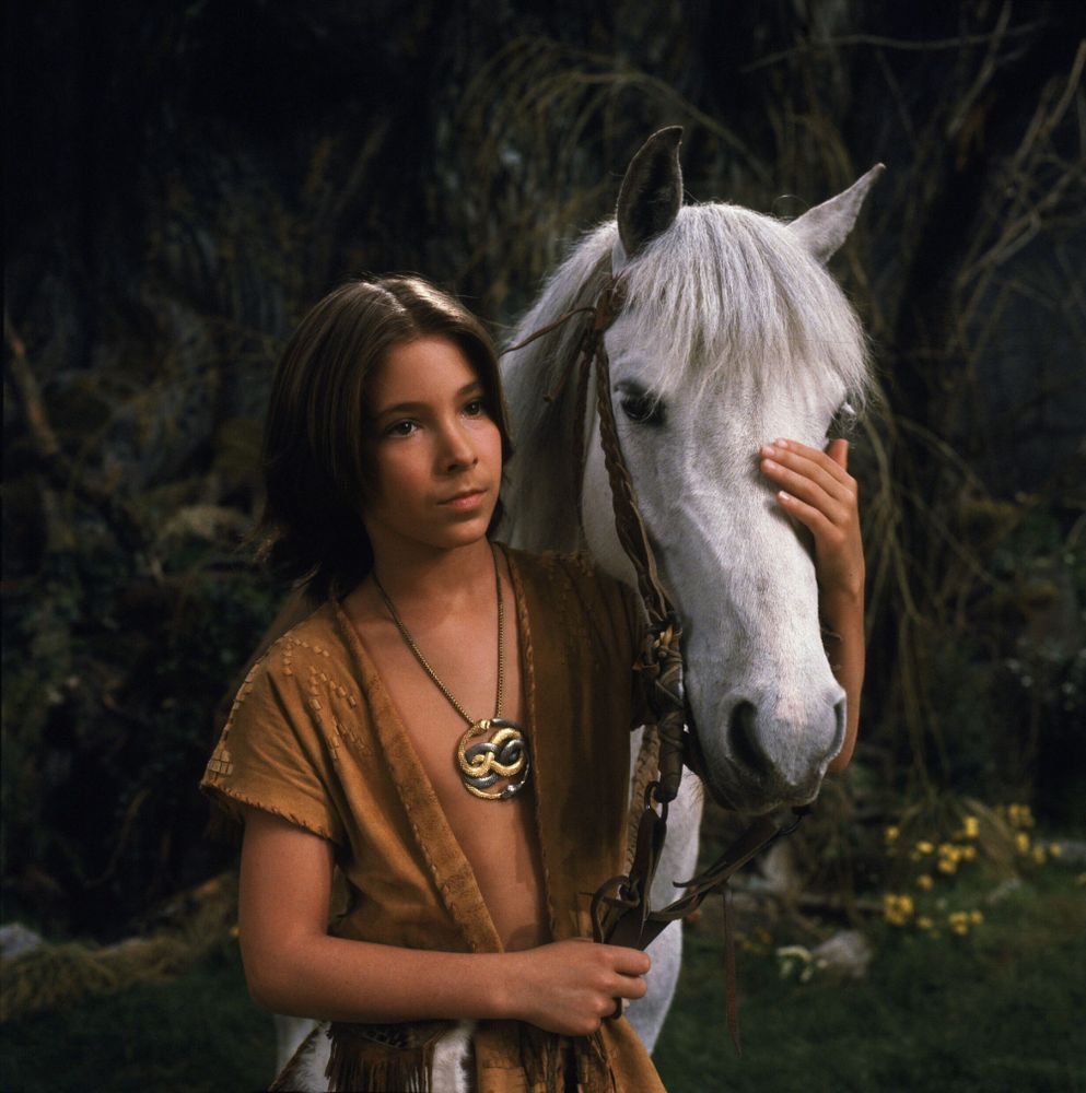A still of Artax and Atreyu from the neverending story. Happier times￼