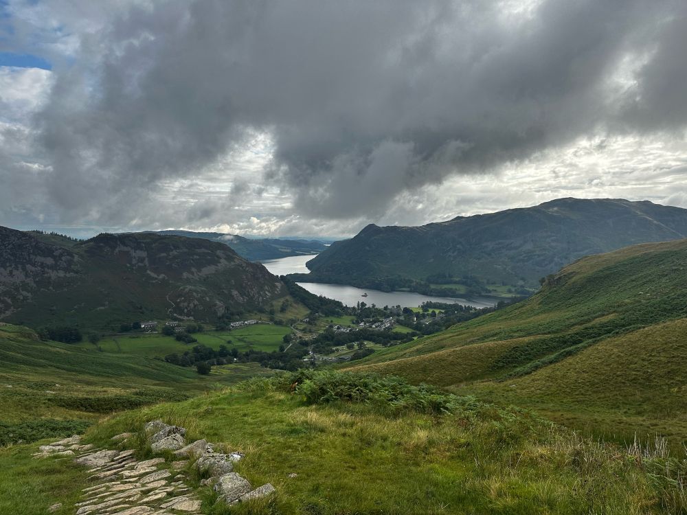 View back from just before Striding Edge