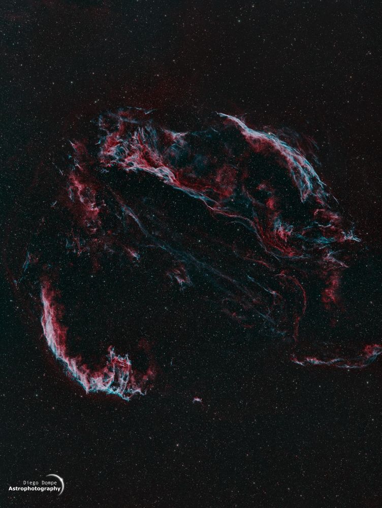 Image of the Veil nebula 
