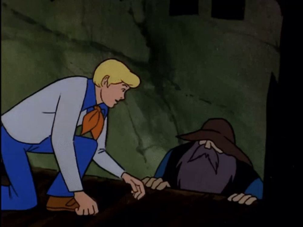 a cartoon character says " and i would have gotten away with it if it wasn 't for you meddling kids ! "