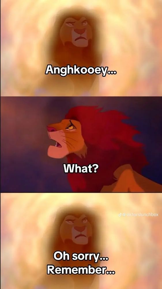 The annoying word from the show From and the lion king