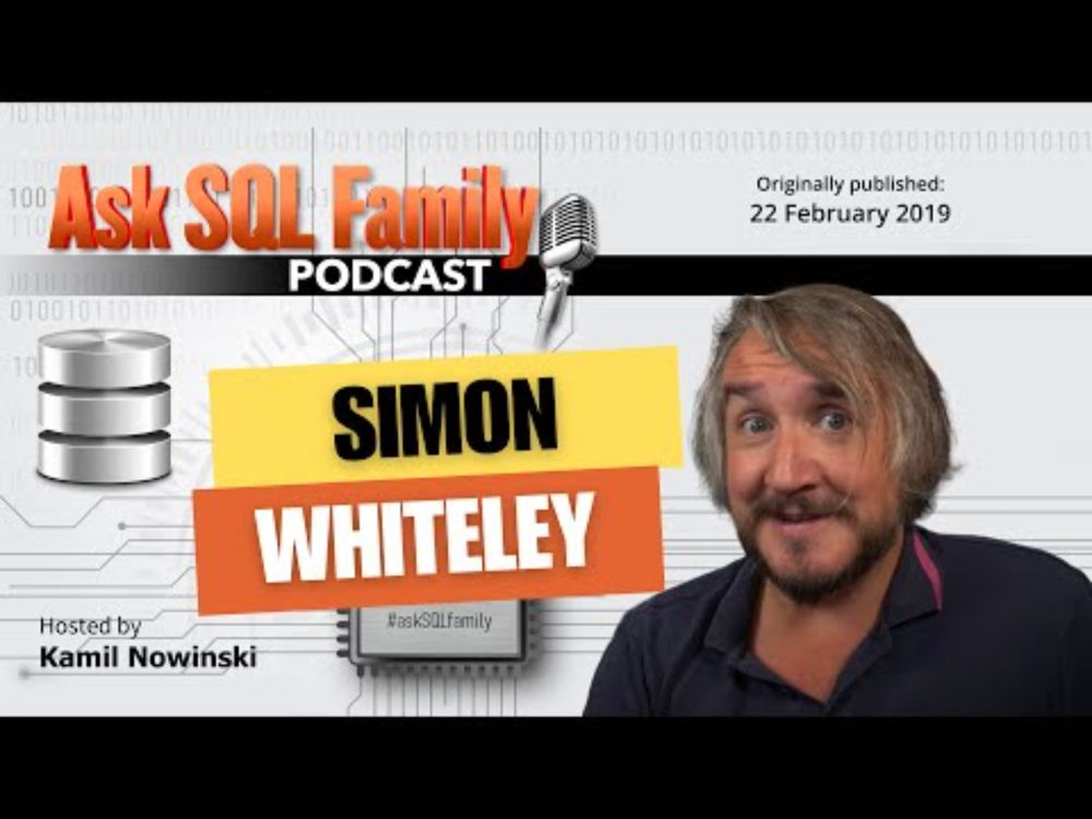 Simon Whiteley - What is hiding behind the term “Modern Data Warehouse”?  | Ask SQL Family 019