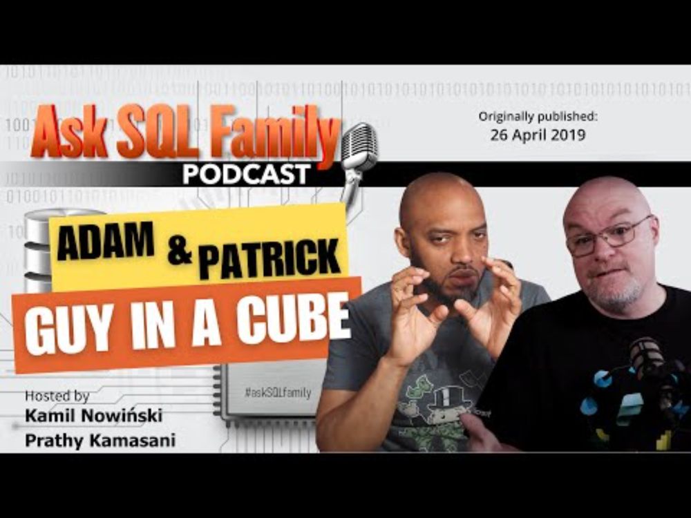 Guy in a Cube - how did "YOOO" become a hallmark? | Ask SQL Family 021