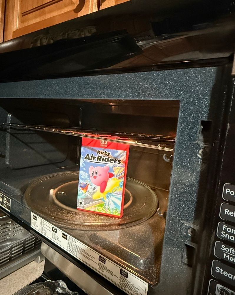 Missed opportunity to be like “you’ve heard of elf on the shelf, now get ready for” and it’s air rider in da air fryer