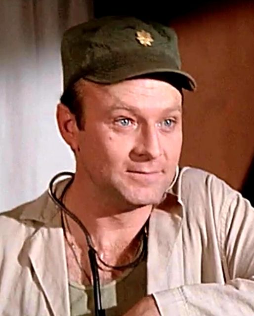 A picture of Frank Burns from the TV show M*A*S*H.