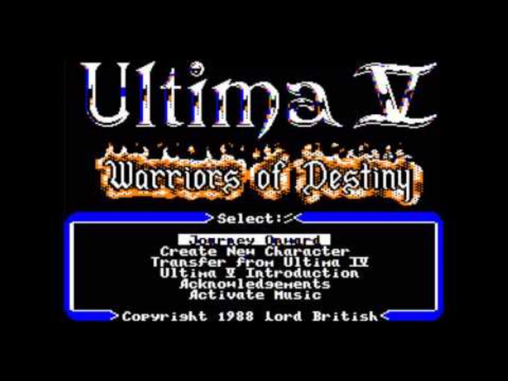 Ultima V: Warriors of Destiny - Lord Blackthorn