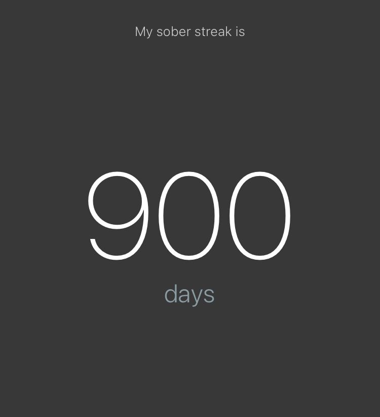 900 days on a grey background 