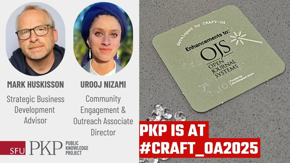 Mark is strategic business development advisor and Urooj is community engagement and outreach associate director