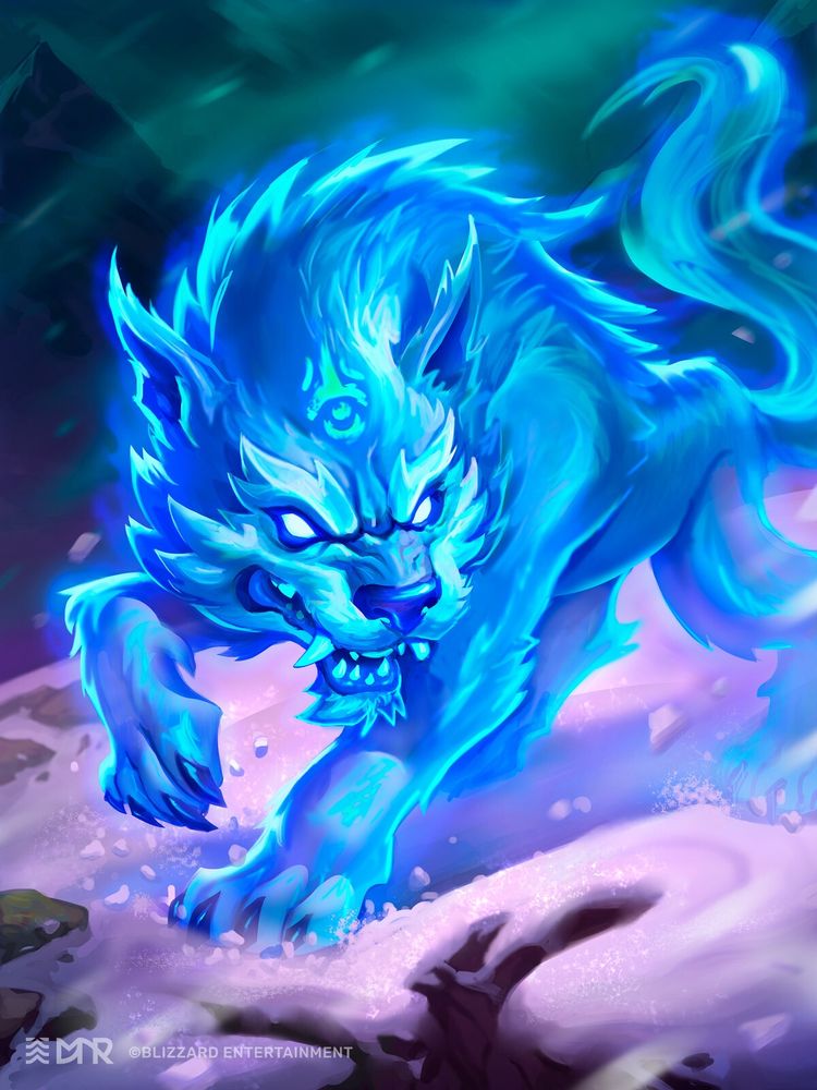 spirit wolf from warcraft