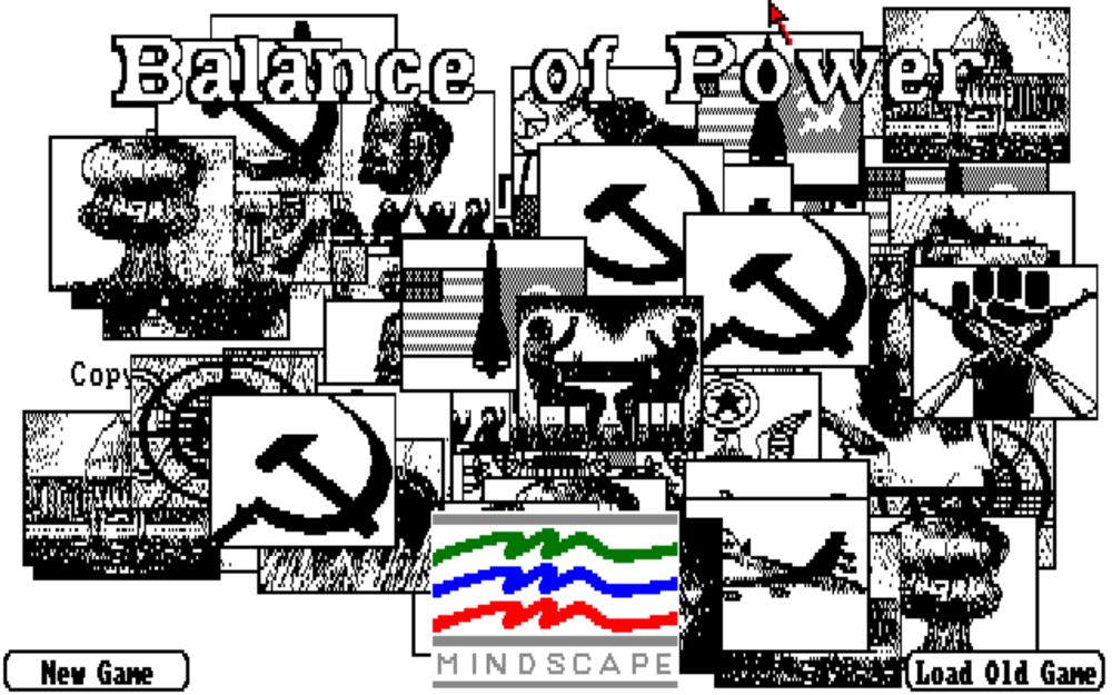 Balance of Power screenshots - MobyGames