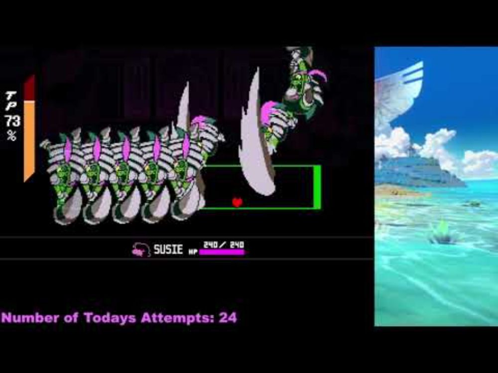 Gerson No-Hit! 0 Damage! | Deltarune Chapter 4