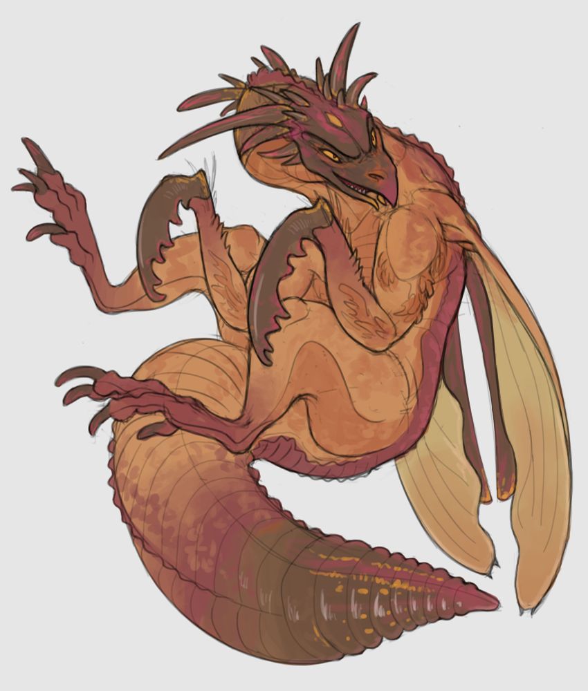 sketched up a random bug character (evil)