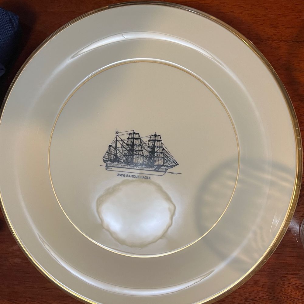 Ship’s serveware.