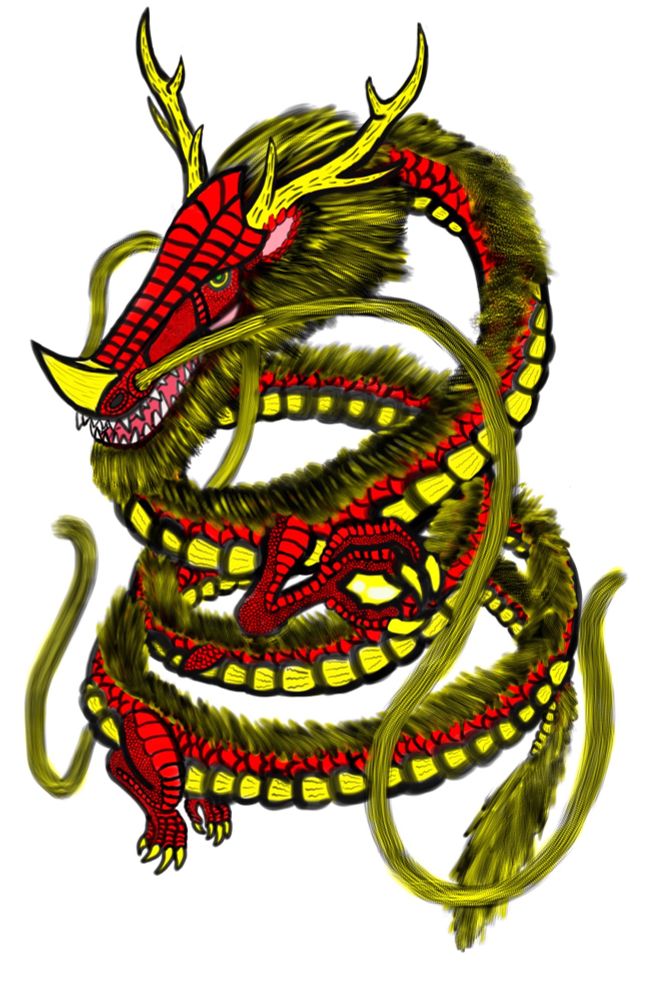東洋龍バリエーション「赤龍」五龍思想では南に位置するとか
個人的には大好きなカラーリング