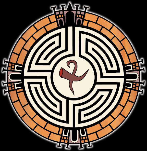 the drawing I made of it. I'll build a mosaic with this design for you.