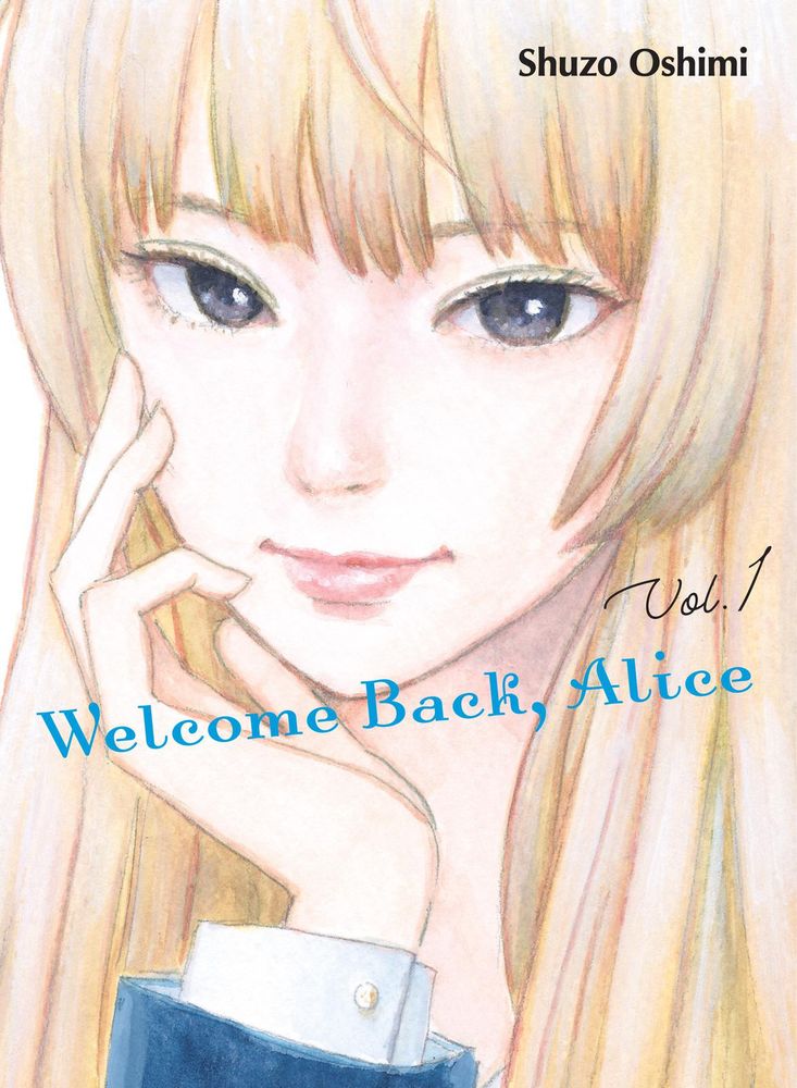 cover of volume 1 of "welcome back, alice" by shuzo oshimi, a manga series