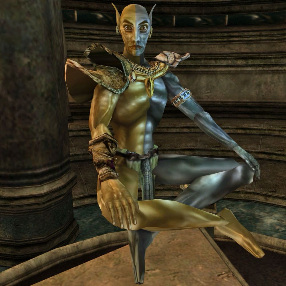 Vivec from Morrowind. 