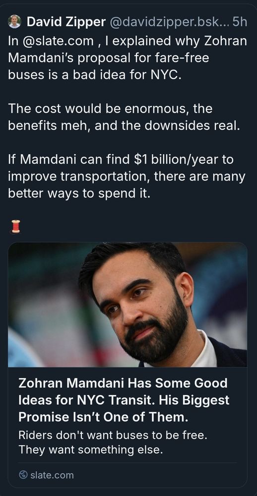 some tedious low imagination motherfucker saying why free busses are a bad idea 