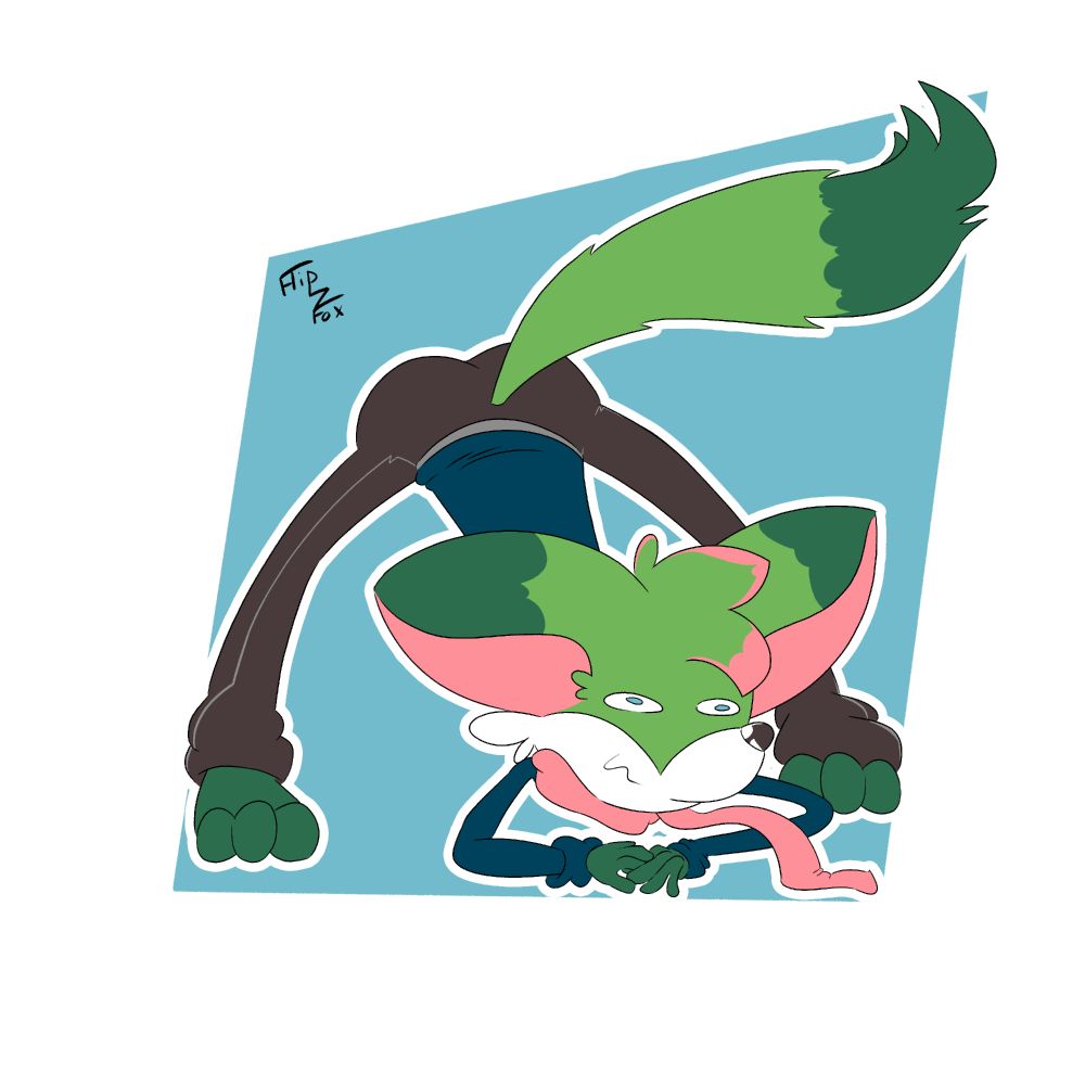 This.. p-pose.. is actually not very comfy.. surely not doing my spine any favors!