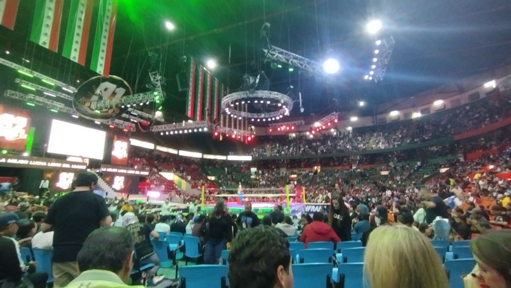 Main stage of Arena Mexico