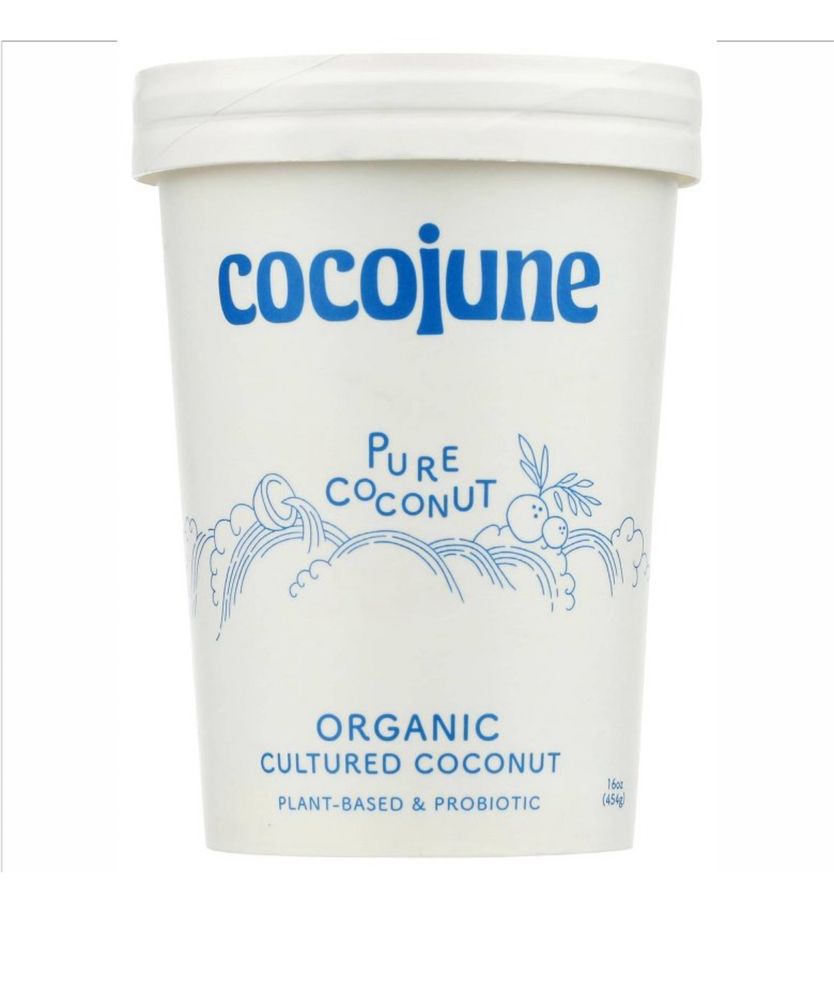 Cocojune organic cultured coconut yogurt 