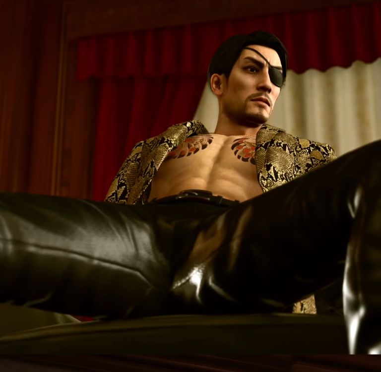 Majima man spreading 🤤