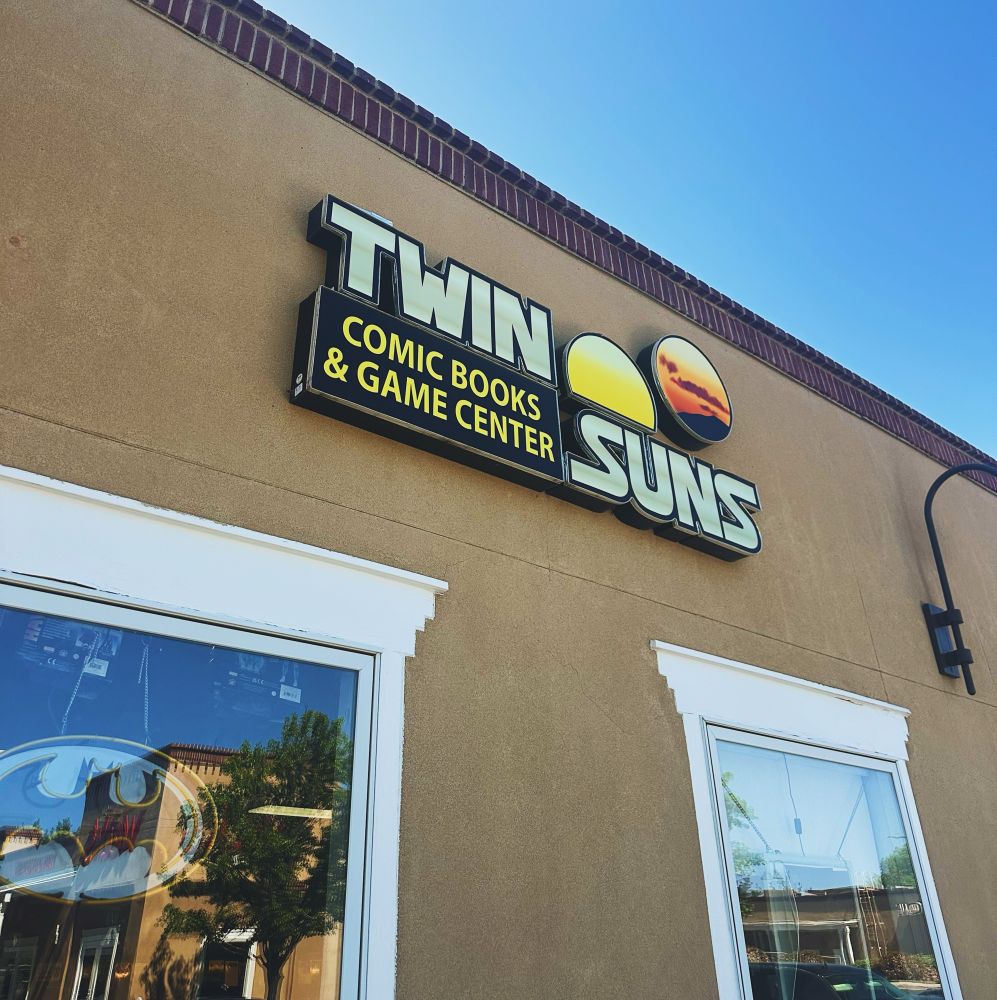Twin Suns Comic Books & Game Center in Albuquerque New Mexico