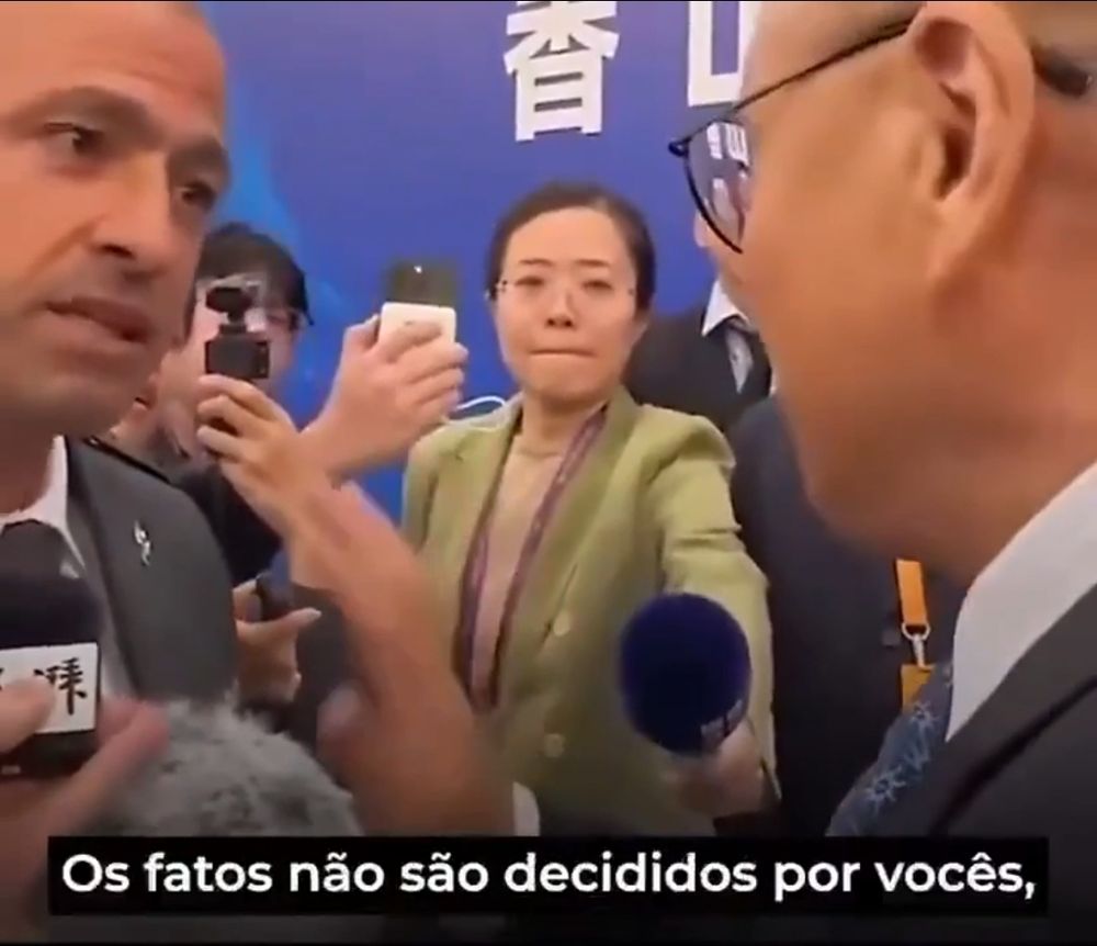 Representante chinês: "Os fatos não são decididos por vocês,