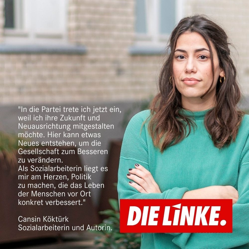 In die Partei trete ich jetzt ein, weil ich ihre Zukunft und Neuausrichtung mitgestalten möchte. Hier kann etwas Neues entstehen, um die Gesellschaft zum Besseren zu verändern. Als Sozialarbeiterin liegt es mir am Herzen, Politik zu machen, die das Leben der Menschen vor Ort konkret verbessert.