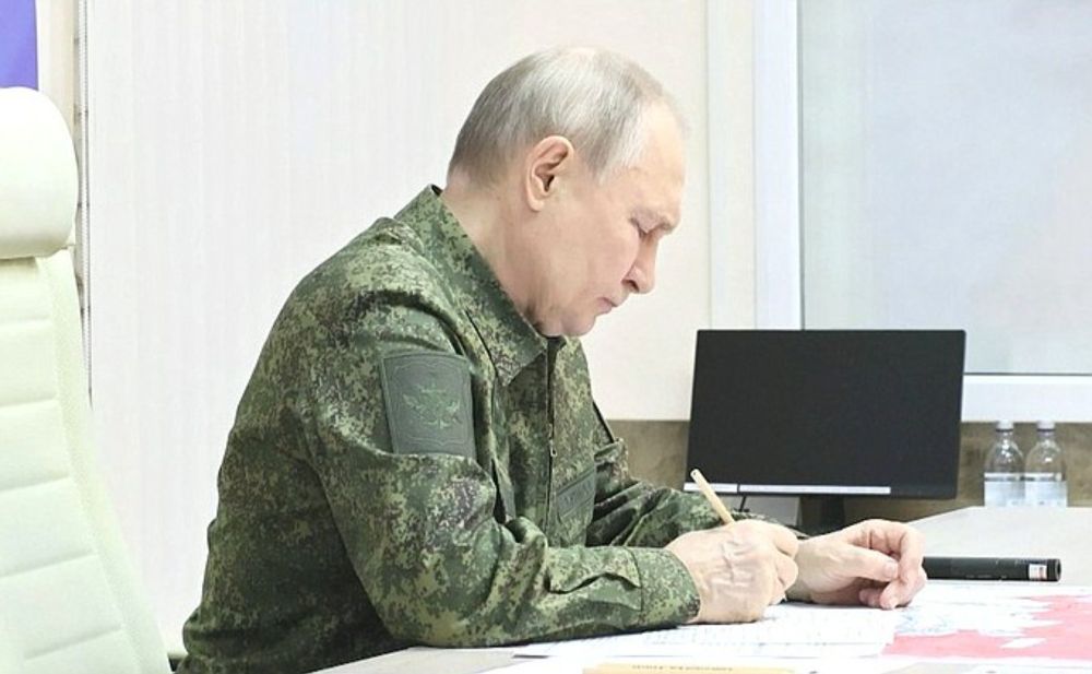 Посещение пункта управления Курской группировкой