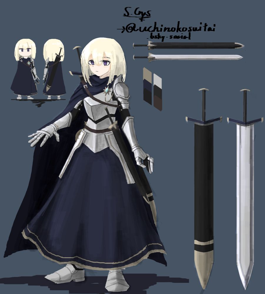 ちるさん宅のミゼリアさん（勝手にやった枠）