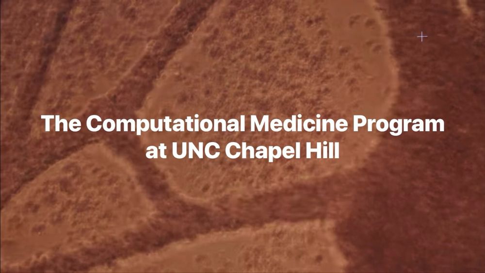 The Computational Medicine Program at UNC Chapel Hill